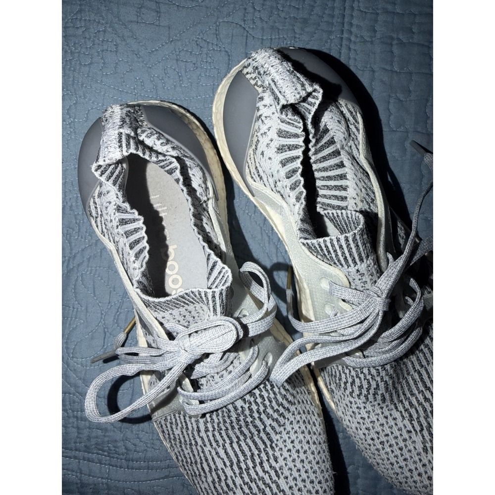 Adidas ULTRABOOST X Shoes Women's Size 9 Grey Silver Running Sneakers - Picture 5 of 8